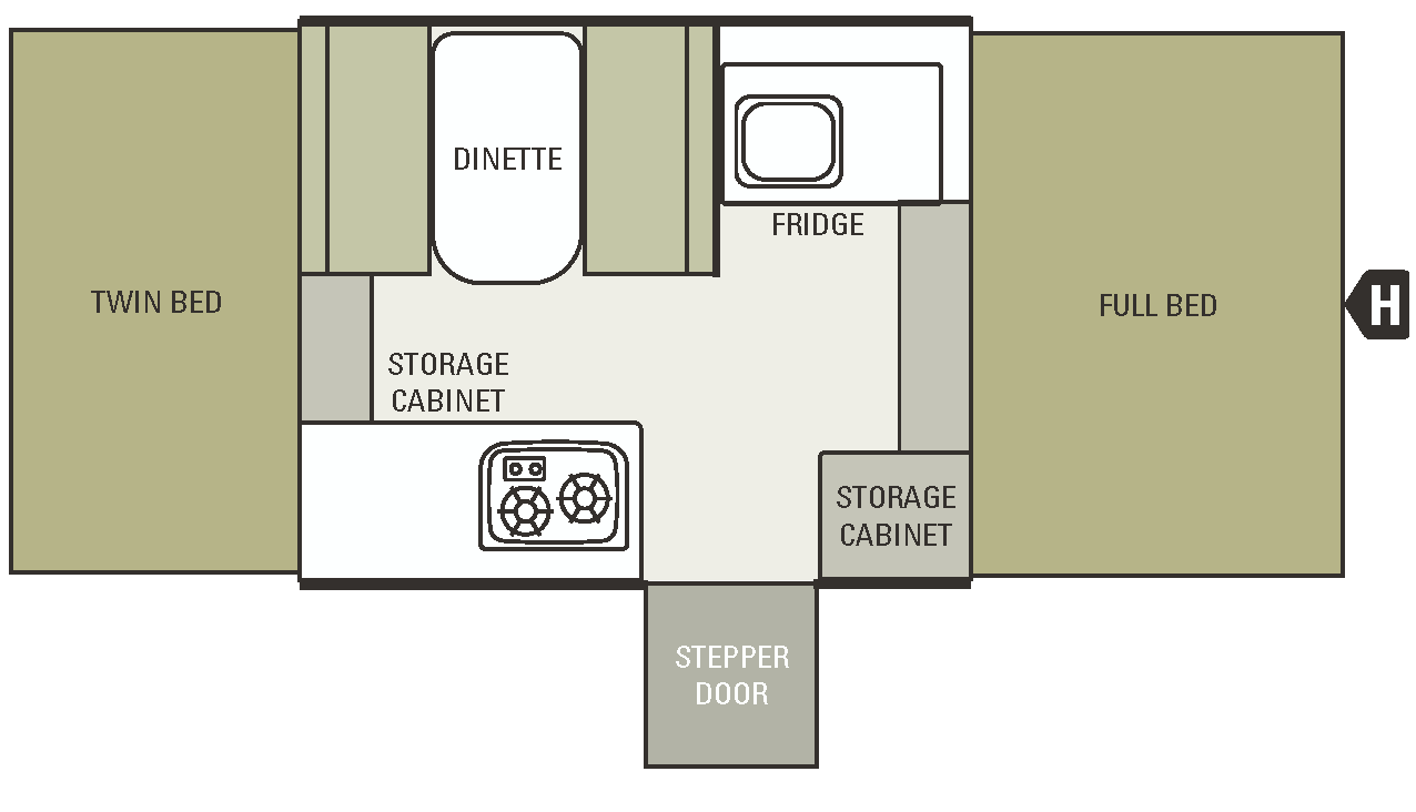 Comet 817 floorplan